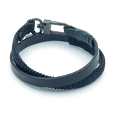 Wide Hand-knotted Double Wrap Bracelet