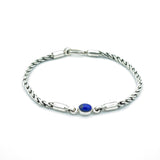 Gemstone Rope Chain Bracelet