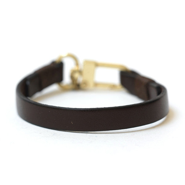 The Clean Leather Bracelet