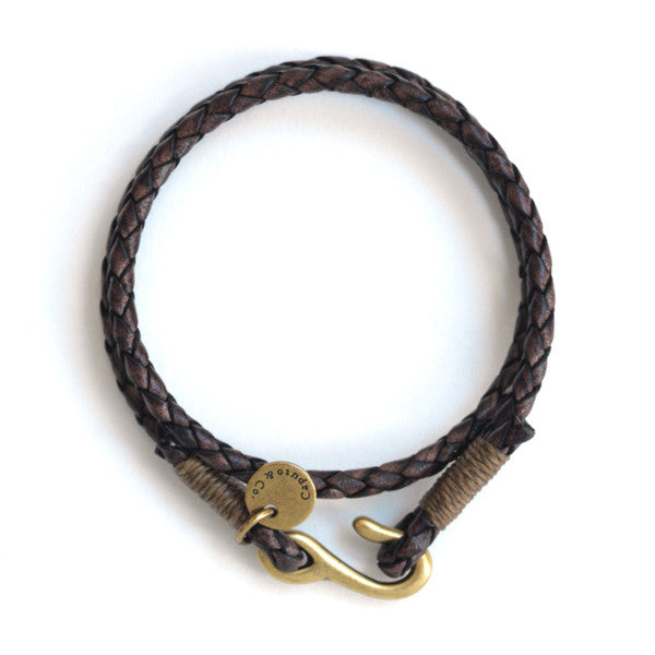 Braided Leather Double Wrap Bracelet – Caputo & Co.