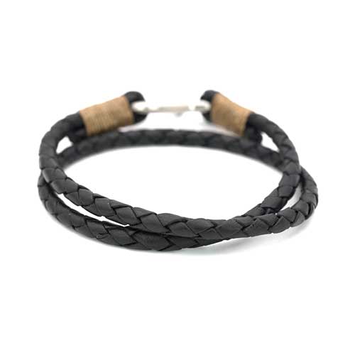 Hand Braided Double Wrap Bracelet – Caputo & Co.