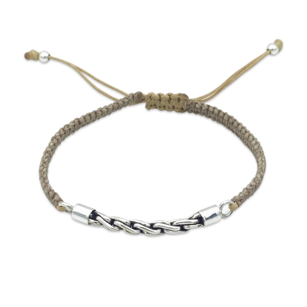 Rope Chain Macrame Bracelet
