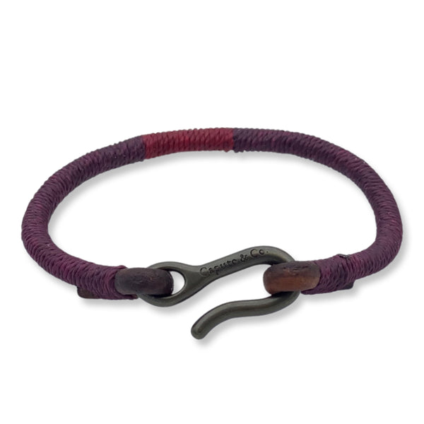 Hand-wrapped Leather Bracelet