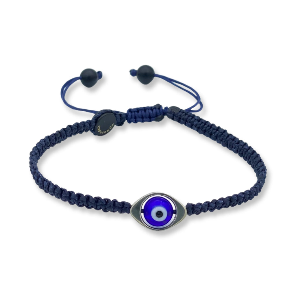 Evil Eye Macrame Bracelet – Caputo & Co.