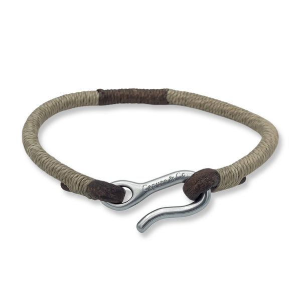 Hand-wrapped Leather Bracelet