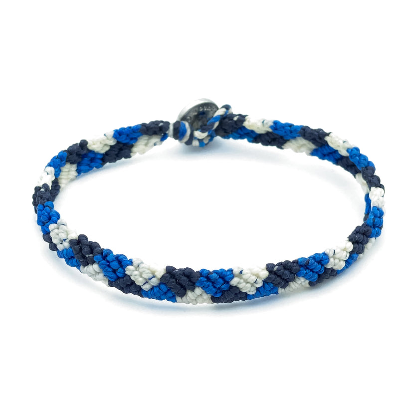 Hand-knotted Triangle Bracelet