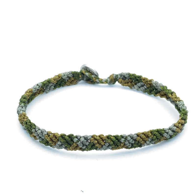 Hand-knotted Triangle Bracelet