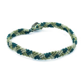 Hand-knotted Triangle Bracelet