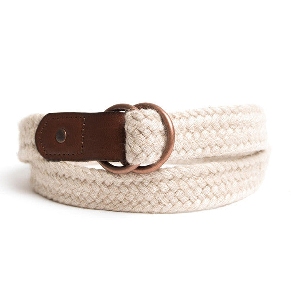 Cotton/Linen Braid Belt