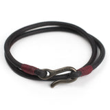 Leather Cord Double Wrap