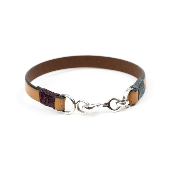 Wide Easy Leather Bracelet
