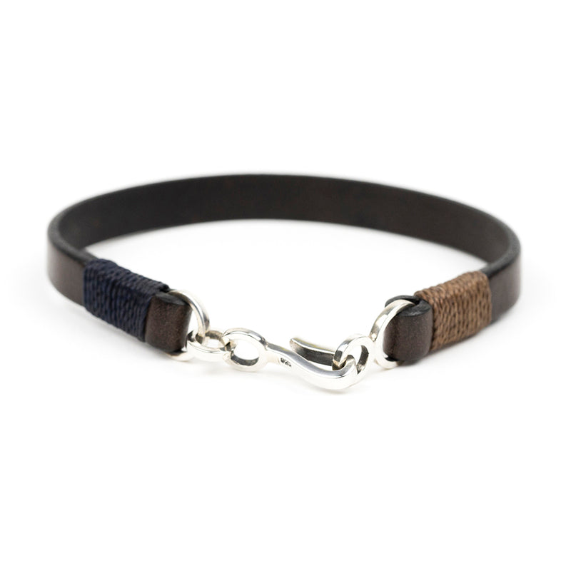 Wide Easy Leather Bracelet