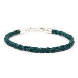 Hand-braided Waxed Cord Bracelet