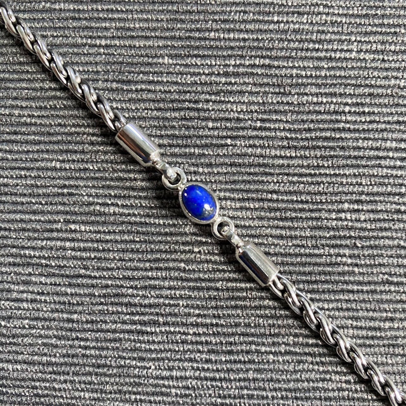 Gemstone Rope Chain Bracelet