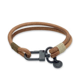 Chunky Craftman Leather Bracelet