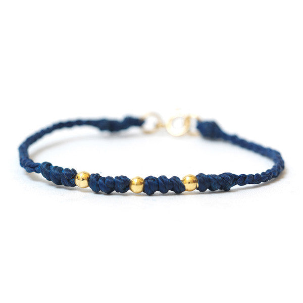 Gold Bead Bracelet