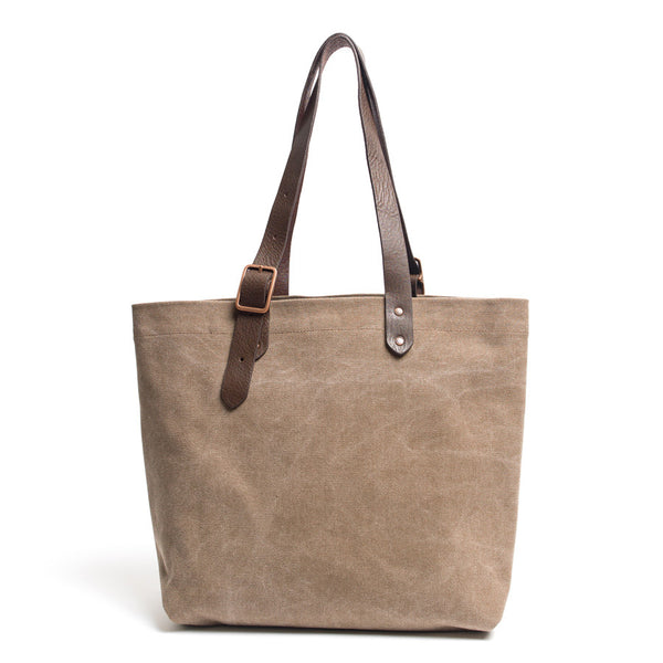The Canvas Buckle Tote