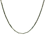 Silver Pipe Necklace