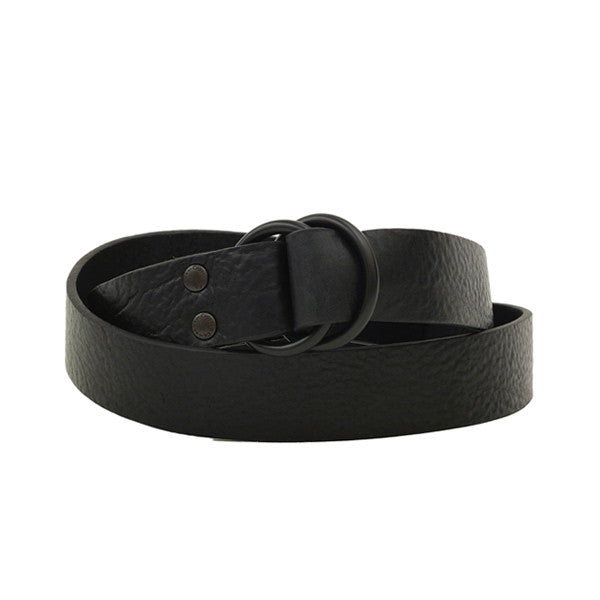 O-ring Leather Belt